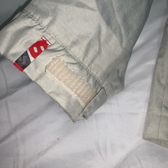 Bonfire Safari Snowboarding Jacket Women’s Sz Small Beige Faux Fur On Hood - Picture 5 of 15